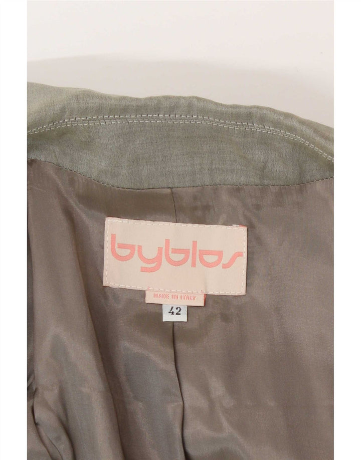 Byblos Damska marynarka dwurzędowa IT 42 Medium Grey
