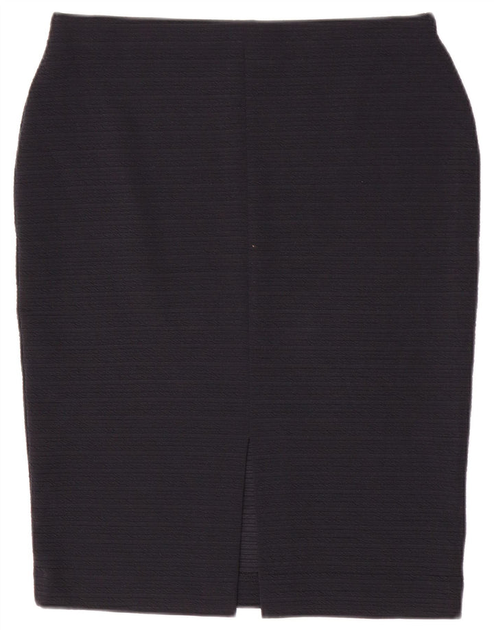Marks & Spencer Damska spódnica ołówkowa UK 12 Medium W30 Granatowy poliester