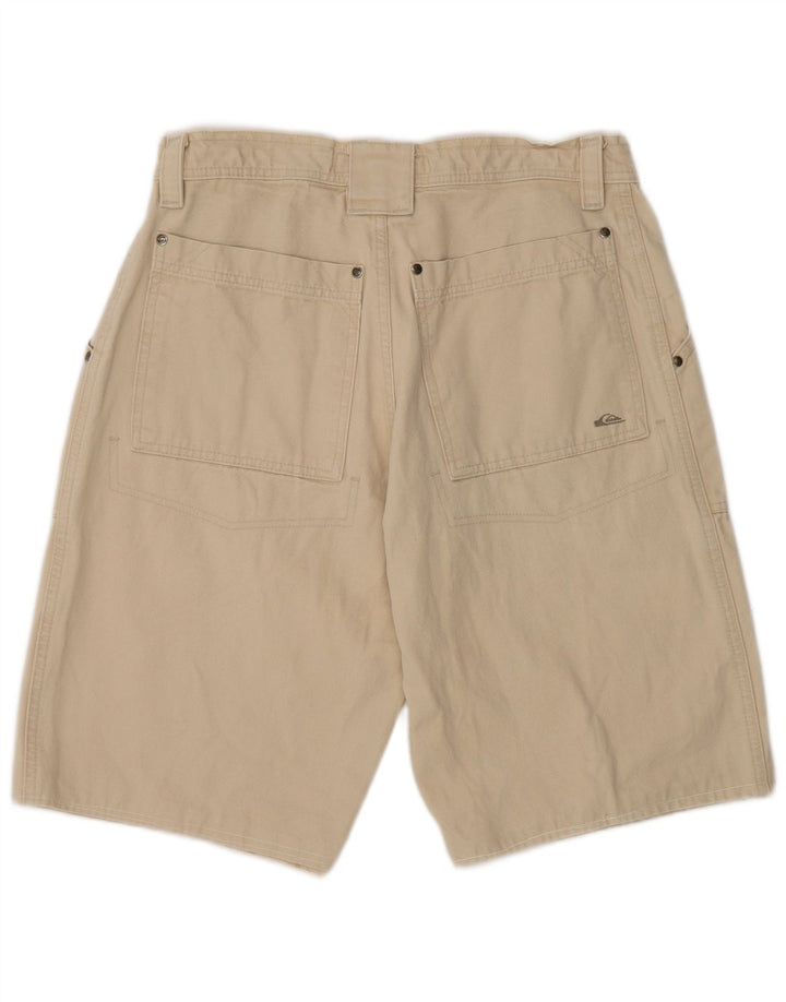 Męskie spodenki codzienne Quiksilver średnie W32 beżowe