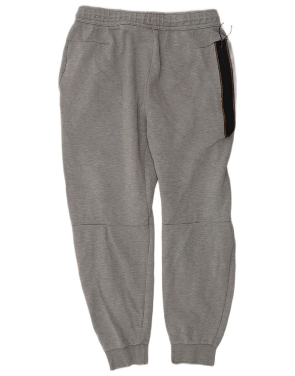 Męskie spodnie dresowe Nike Joggers Średnioszary, bawełniany blok kolorów