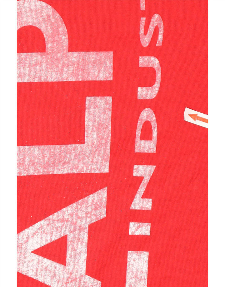 Męska koszulka z grafiką Alpha Industries, XL, czerwona