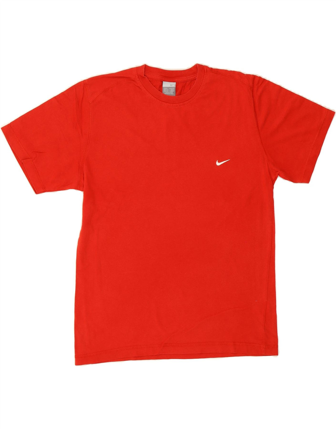 NIKE Mens T-Shirt Top UK 39/41 Medium Red Cotton Vintage Nike and Second-Hand Nike from Messina Hembry 