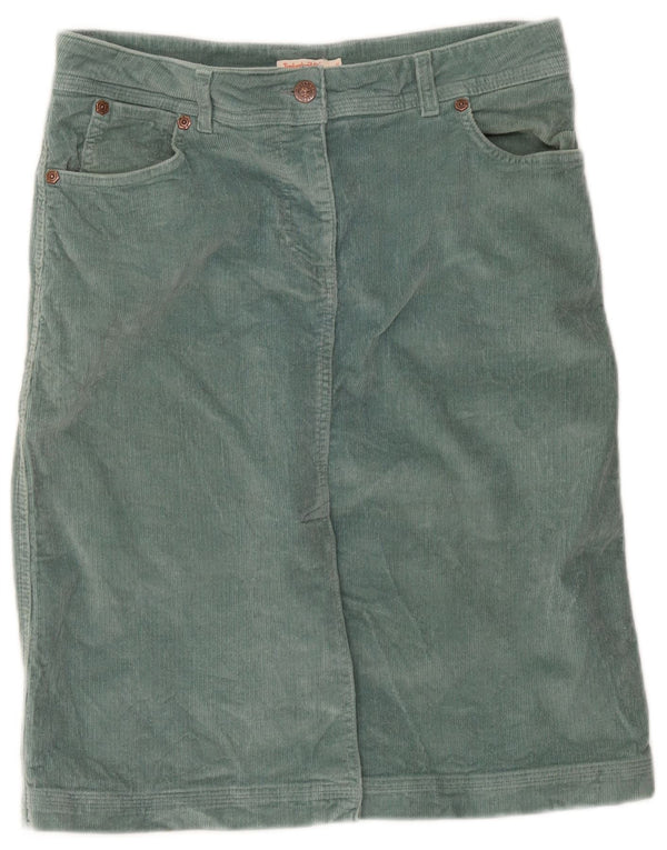 Damska spódnica sztruksowa Timberland IT 46 Large W34 Zielona bawełna