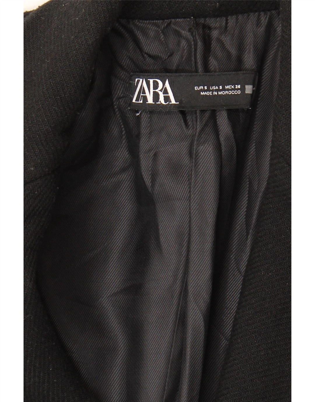 Płaszcz damski Zara UK 10 Small Black