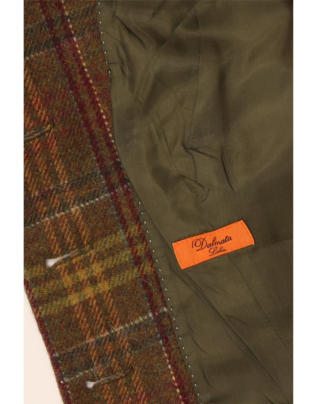 Vintage damska marynarka zapinana na 4 guziki EU 48 2XL wielokolorowa klasyczna krata