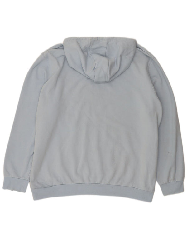 Ellesse Mens Hoodie Jumper 3XL Blue Cotton
