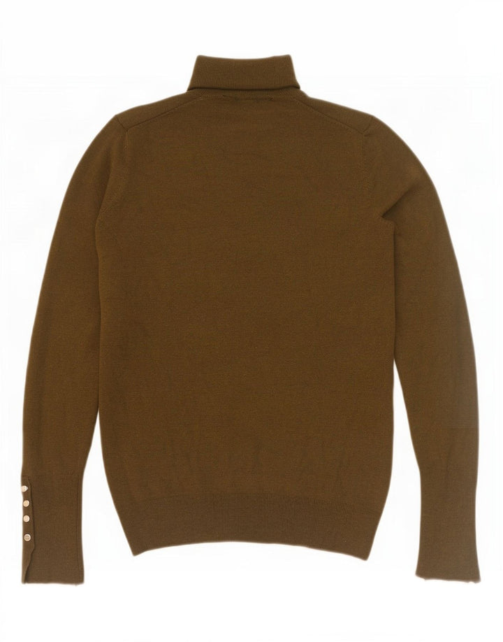 Damski sweter z golfem Zara UK 10 Small Khaki