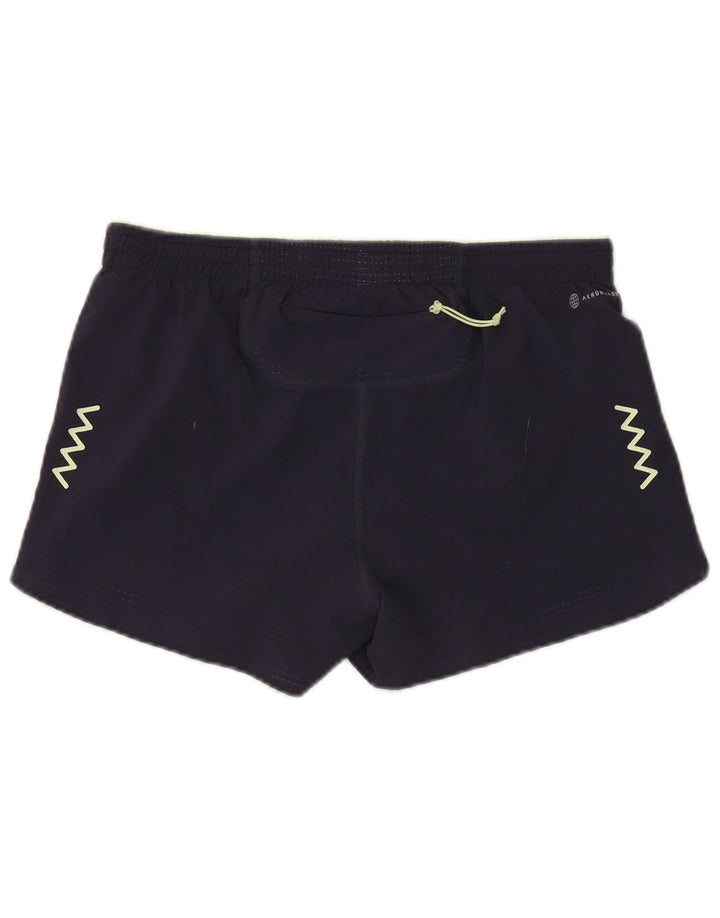 Damskie spodenki sportowe Adidas Aeroready UK 14, średni granatowy poliester