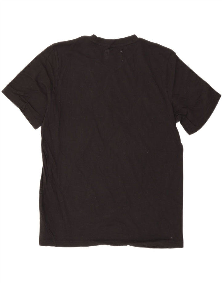 Adidas Męski T-shirt Top Duży Czarny Bawełniany