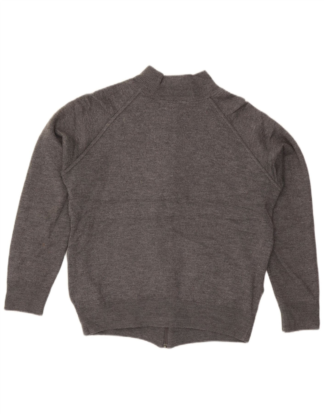 Zara Męski sweter kardigan, duży, szary, wełniany