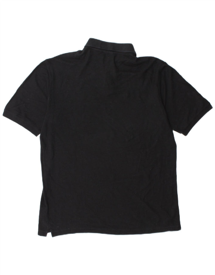 Męska koszulka polo FILA XL, czarna, bawełniana
