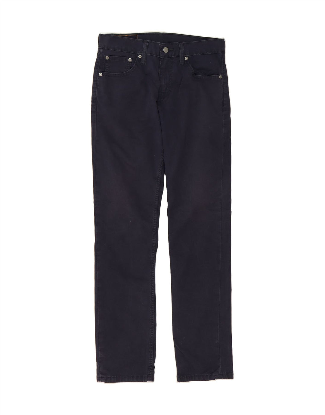LEVI'S Womens 511 Slim Jeans W29 L32 Navy Blue Cotton Vintage Levi's and Second-Hand Levi's from Messina Hembry 
