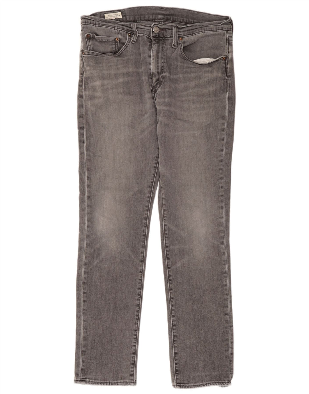 Męskie jeansy Levi's W34 L32 Szara bawełna