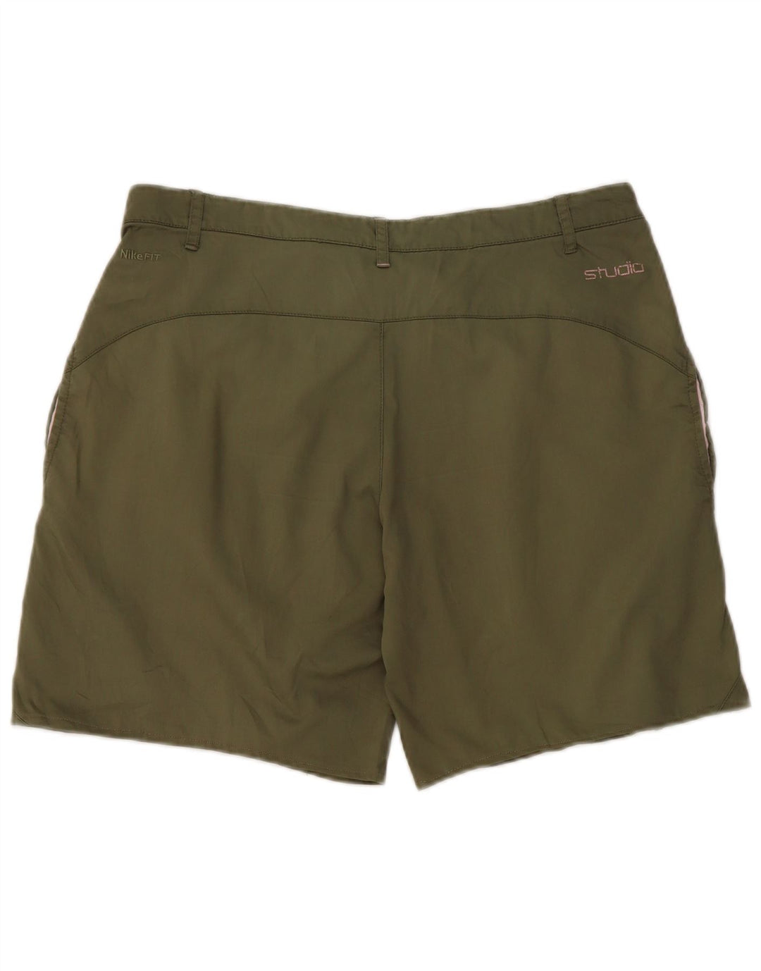 Damskie spodenki chino Nike UK 12 Medium W32, bawełna khaki