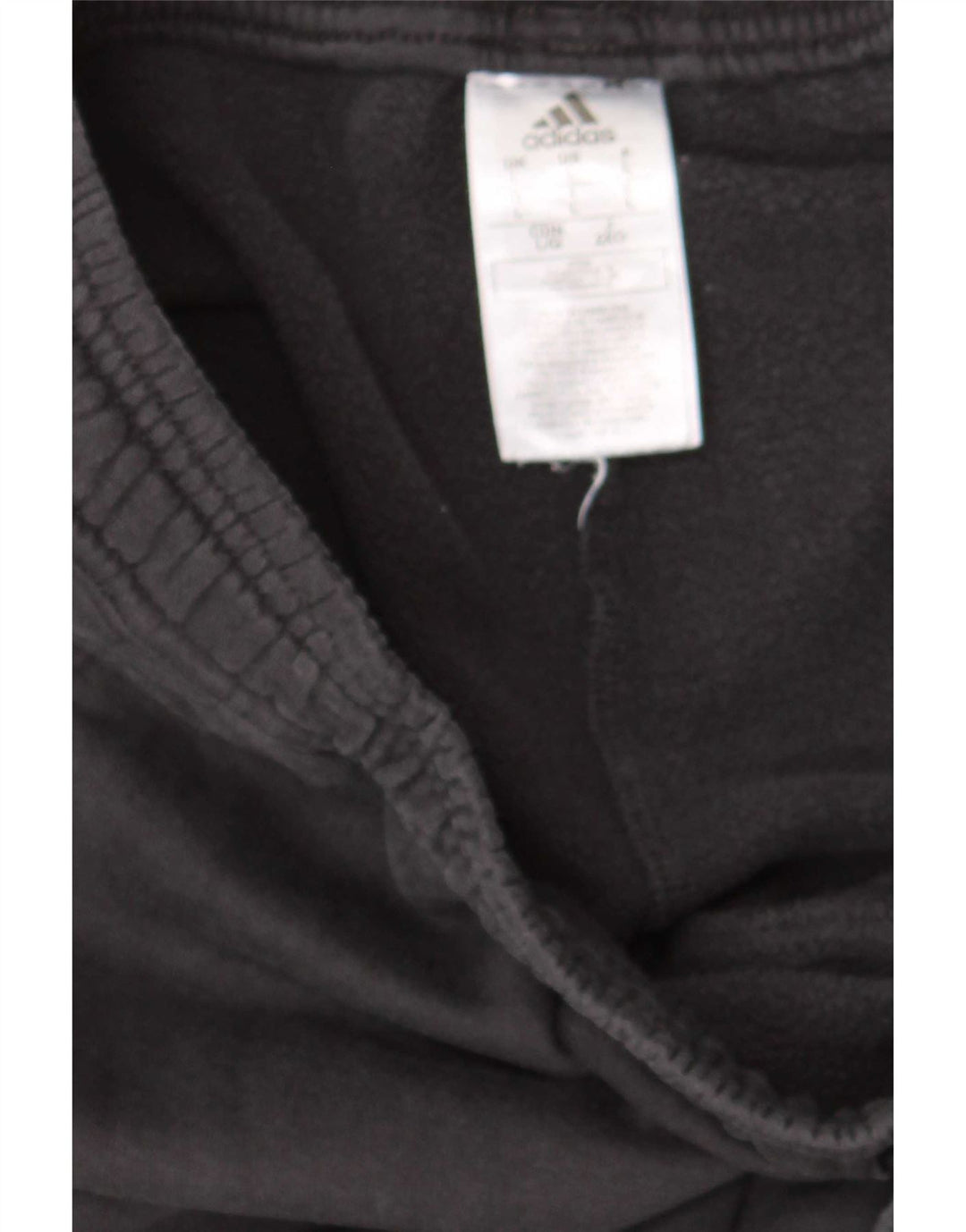 Męskie spodnie dresowe Adidas Cargo, duże, czarne, bawełniane