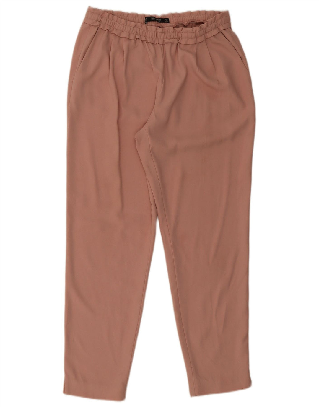 Spodnie damskie Zara Slim Chino, średnie W28 L28, różowe