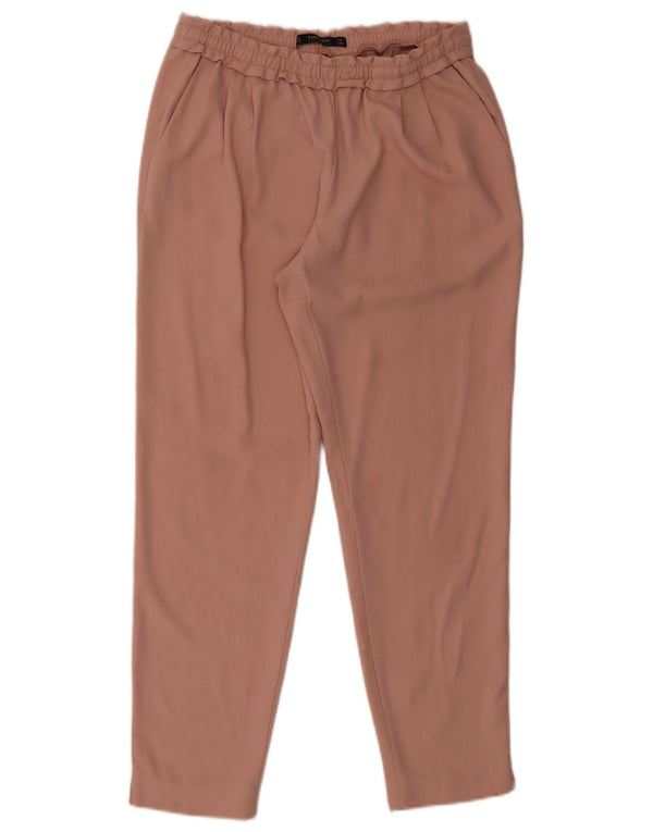 Spodnie damskie Zara Slim Chino, średnie W28 L28, różowe