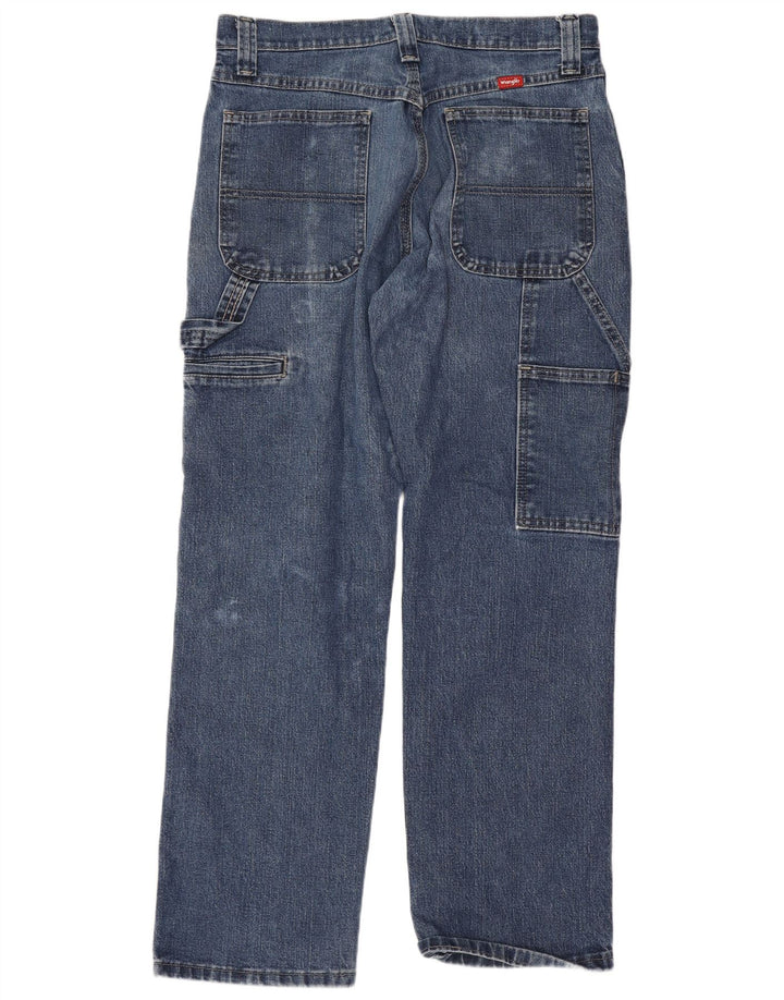 Męskie jeansy Wrangler Cargo Straight W30 L30 Niebieskie, bawełniane