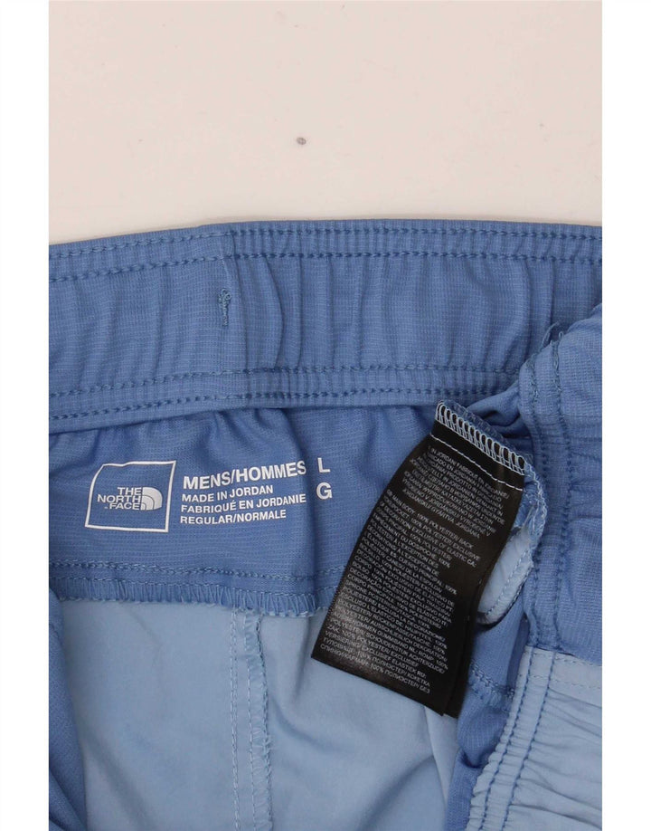 Męskie spodenki sportowe The North Face, duże, niebieskie, z poliestru