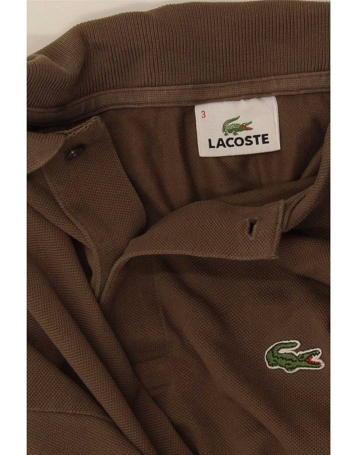 Męska koszulka polo Lacoste, rozmiar 3, mała khaki