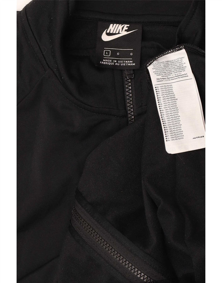 Męska bluza dresowa Nike, duża, czarna, poliestrowa