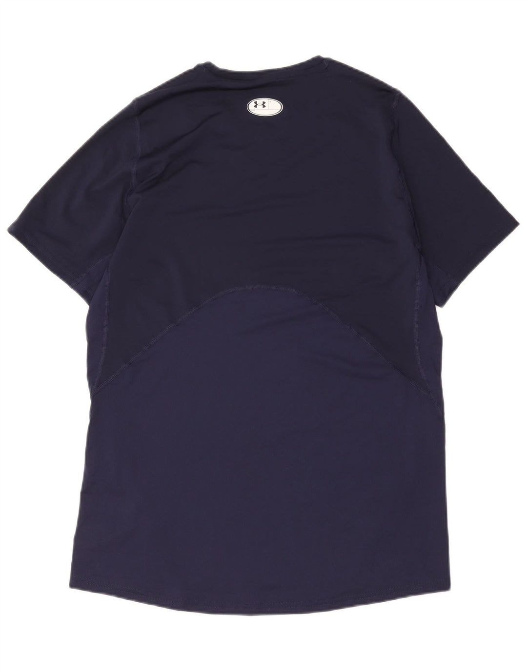 Męska koszulka t-shirt Under Armour Heat Gear, duża, granatowa, z poliestru