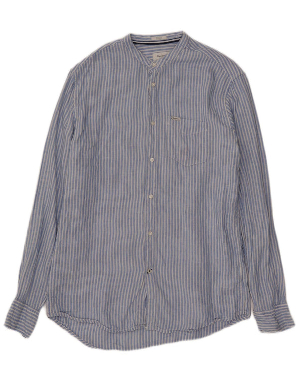 Koszula damska PEPE Jeans UK 10 w małe, niebieskie paski