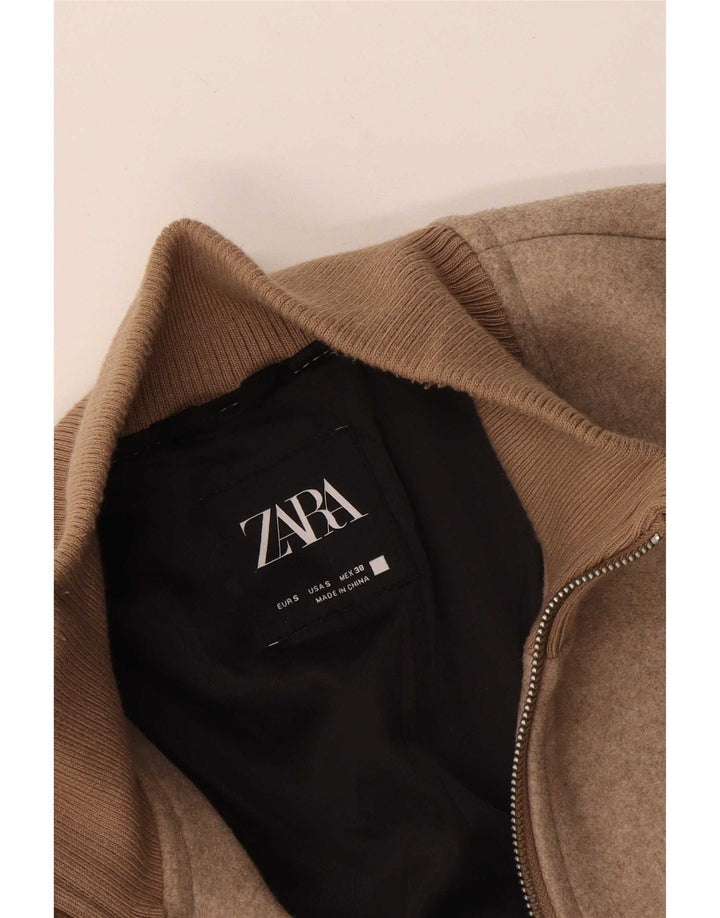 Męska kurtka bomberka Zara UK 36 Small Beige