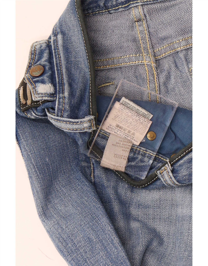 Damskie jeansy Diesel BEBEL Bootcut W30 L34 Niebieskie bawełniane
