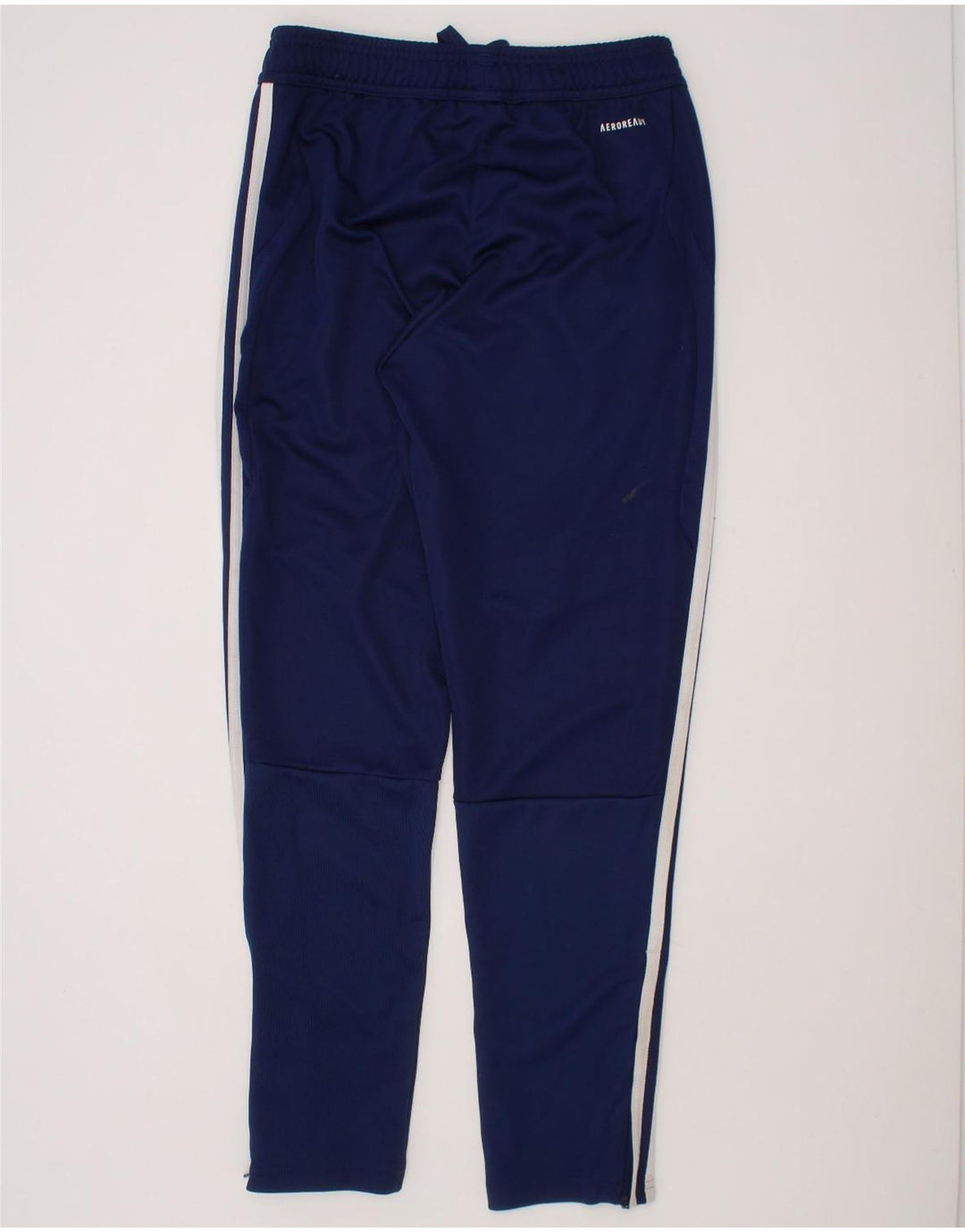 ADIDAS Boys Tracksuit Trousers 11-12 Years  Navy Blue Polyester Vintage Adidas and Second-Hand Adidas from Messina Hembry 