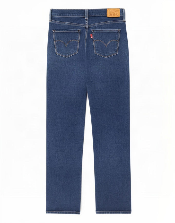 Damskie proste dżinsy Levi's W28 L30 Niebieskie bawełniane