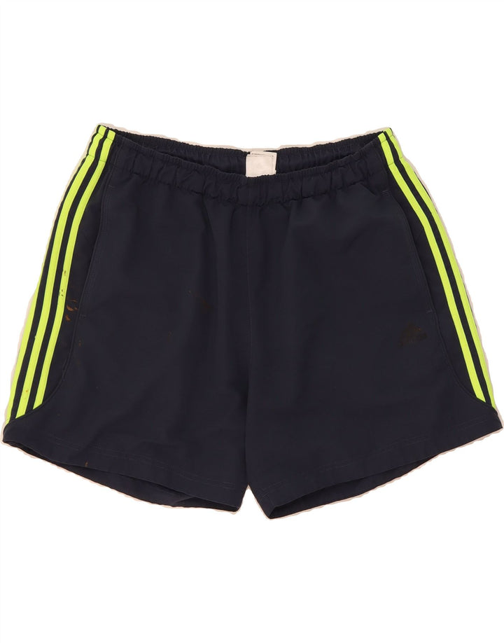 ADIDAS Mens Climalite Sport Shorts XL  Navy Blue Polyester Vintage Adidas and Second-Hand Adidas from Messina Hembry 