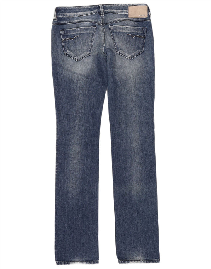 DIESEL Womens Slim Jeans W27 L32 Blue Cotton