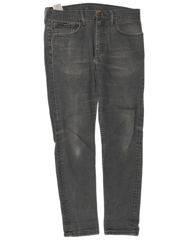 Męskie jeansy LEVI'S 512 Slim Tapered W32 L32 Szara bawełna