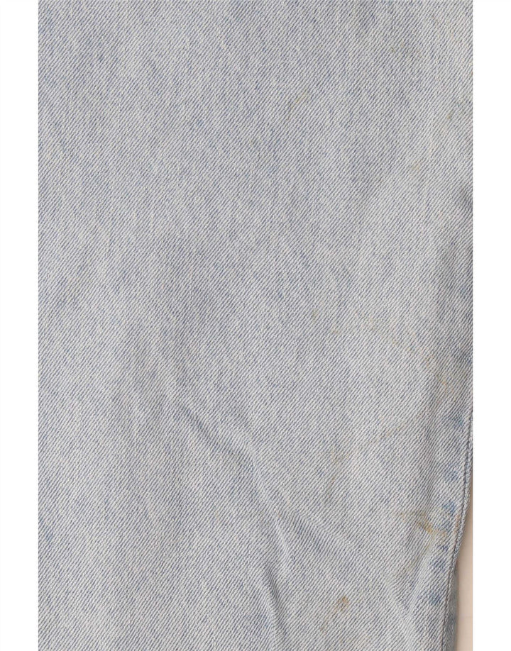 Damskie jeansy Levi's 501 Straight W28 L30 Niebieskie bawełniane