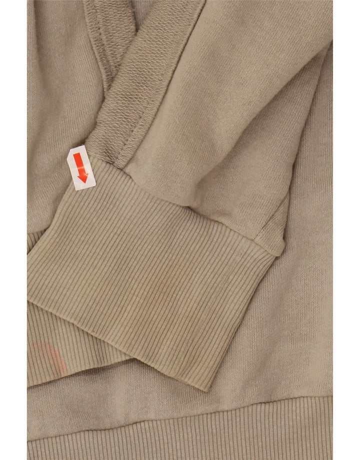 Męski sweter z kapturem i grafiką PUMA, duży, szary, bawełniany