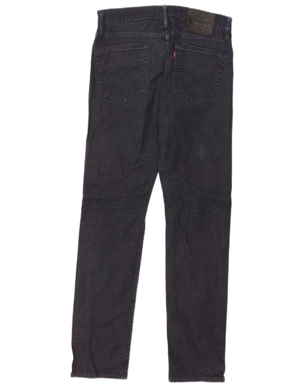 Męskie jeansy Levi's Slim W30 L32 Granatowa bawełna