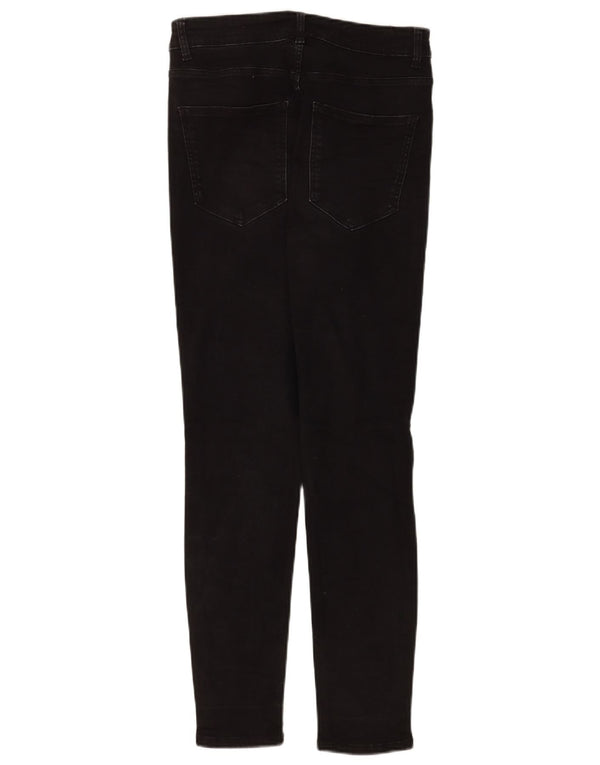 Damskie jeansy skinny Zara EU 40 Medium W30 L27 Czarna bawełna
