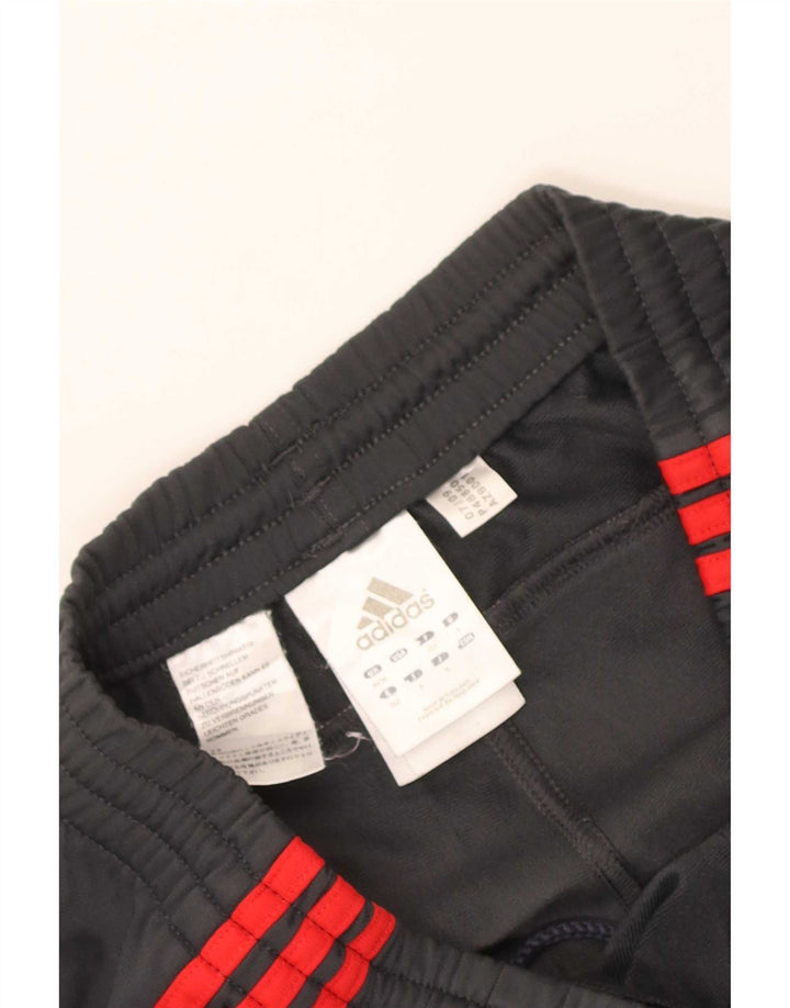 Męskie spodnie dresowe Adidas UK 34/36, mały, szary poliester
