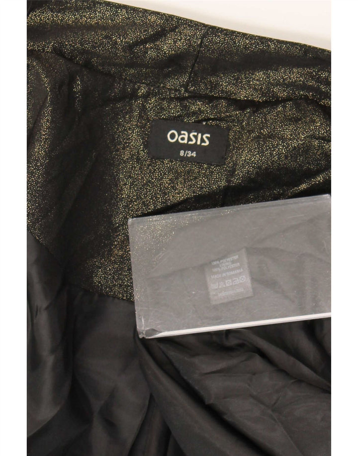 Damska marynarka z odkrytymi rękawami 3/4 Oasis, UK 8, mała, khaki, poliester