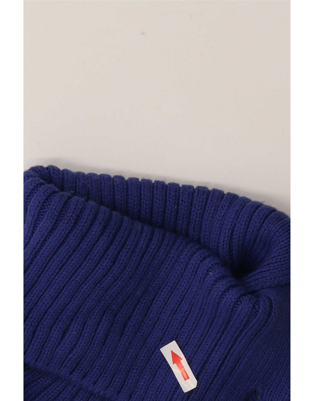 Marks & Spencer Damski sweter z golfem UK 10, mały, niebieski akryl