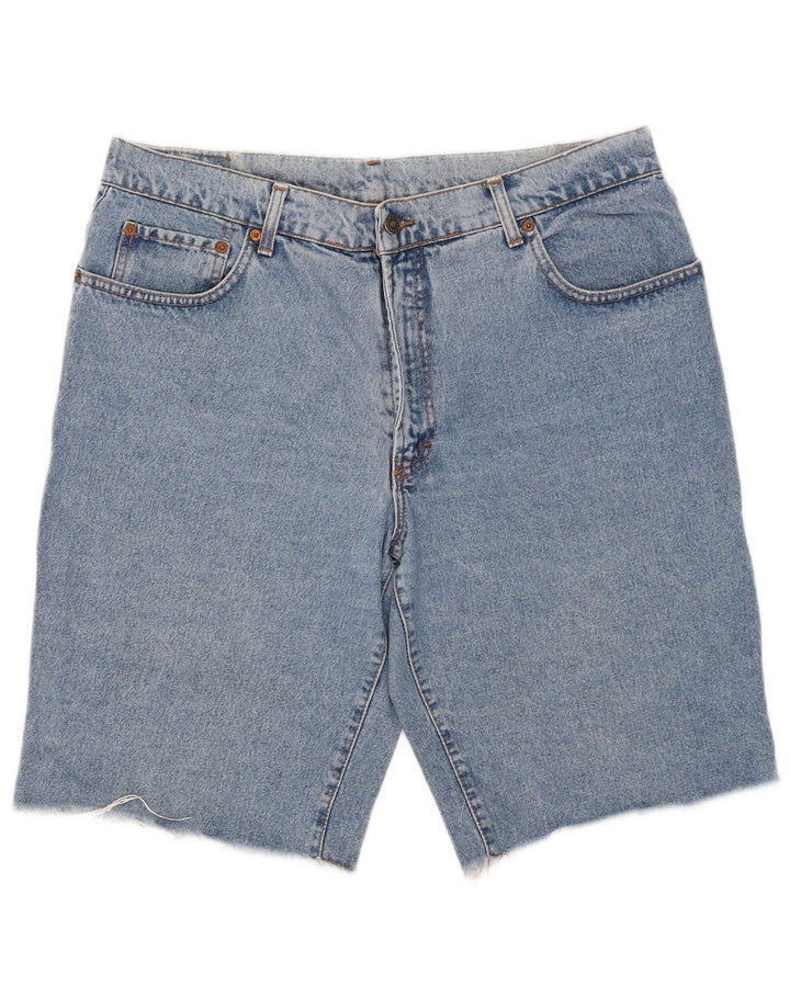 Męskie spodenki jeansowe Casucci W36, duże, niebieskie, bawełniane