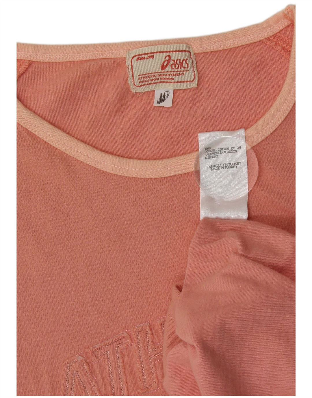 Damska kamizelka graficzna Asics Top UK 12 Średnioróżowa bawełna