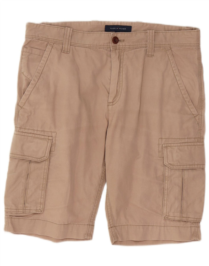 Męskie spodenki cargo Tommy Hilfiger W32 Średni beż, bawełna