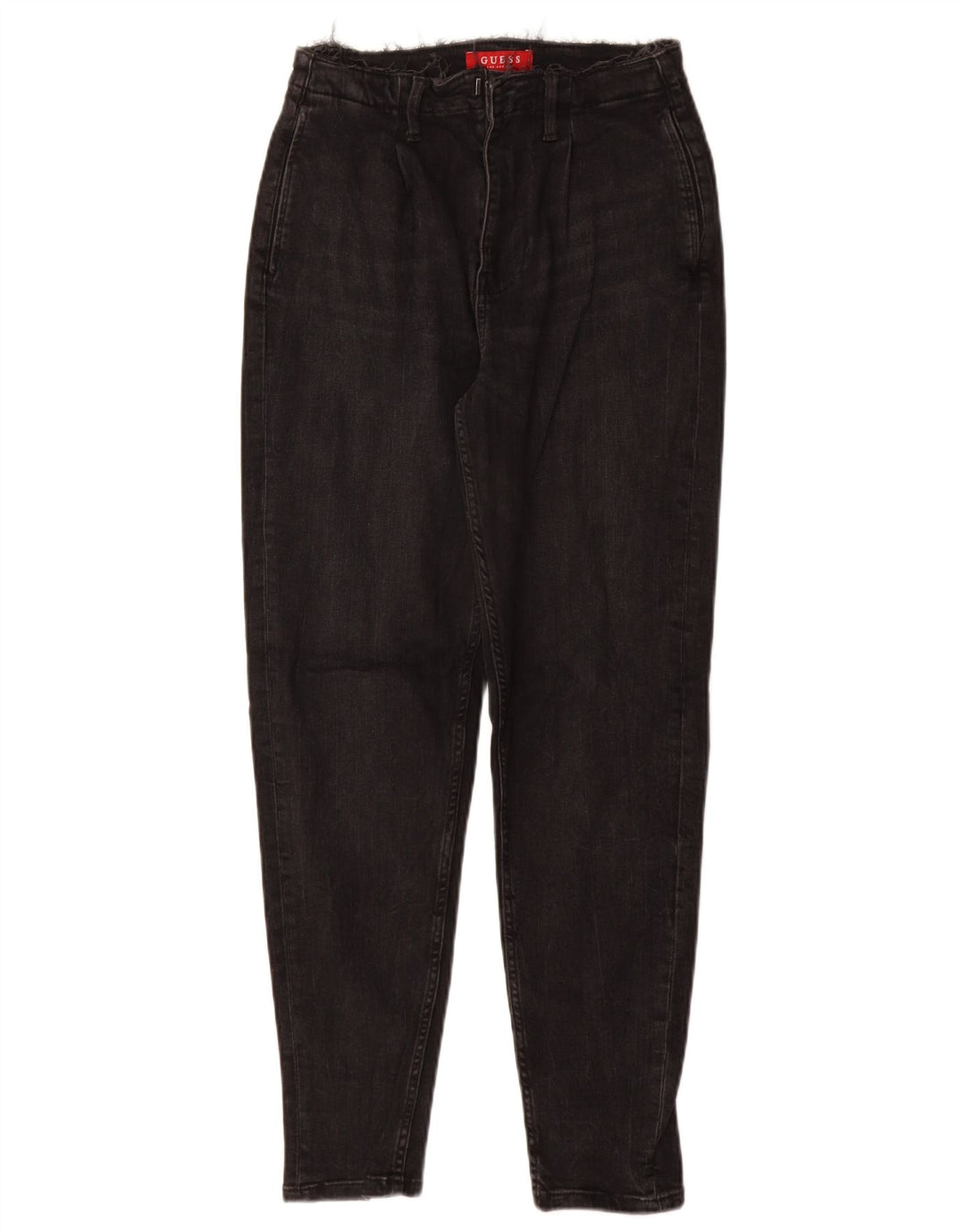 Guess Damskie Zwężane Dżinsy W26 L28 Czarne Bawełniane