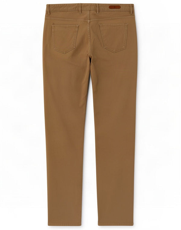 Męskie spodnie casual Massimo Dutti slim fit EU 44 Large W34 L33 beżowe