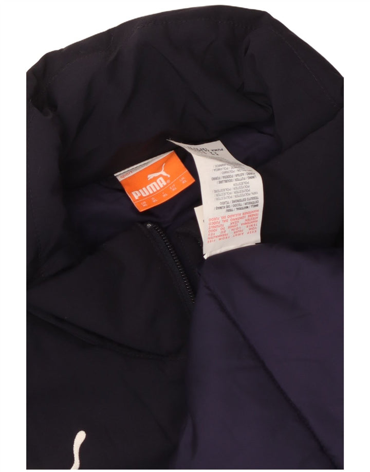 Męska kurtka wiatrówka Puma Graphic UK 42 XL Granatowy poliester