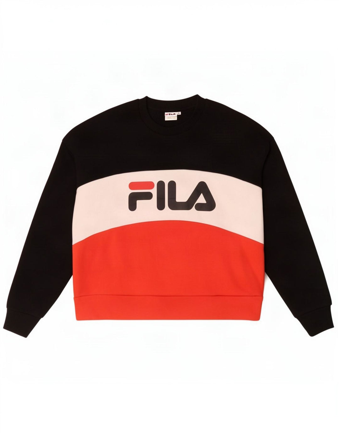 Damska bluza z grafiką Fila, UK 14, średnia, wielobarwna