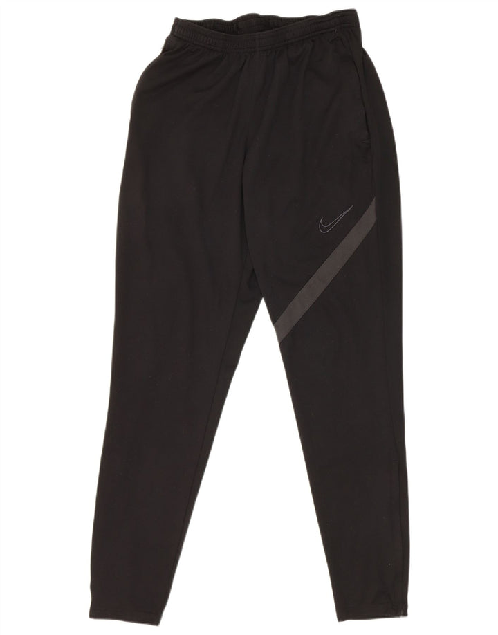 Męskie spodnie dresowe Nike Dri Fit, poliester w kolorze średniej czarnej kolorystyki
