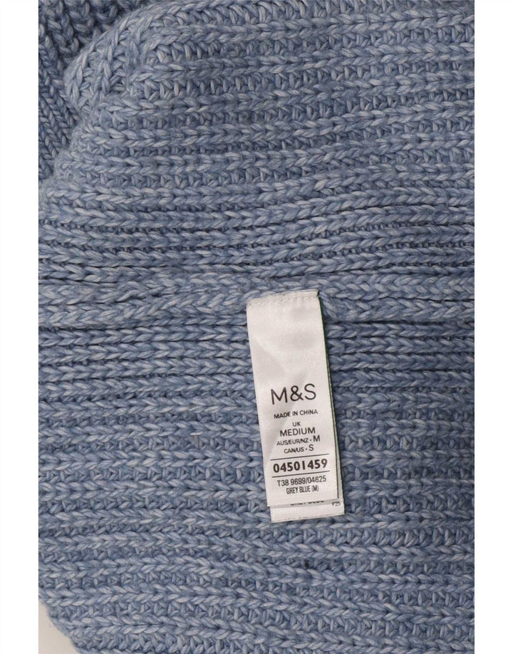 Marks & Spencer Damski podkoszulek z kamizelką UK 14, średni niebieski, poliester